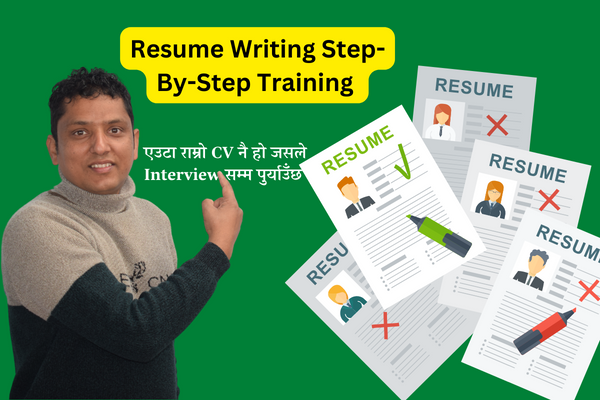 Resume Writing Step By Step Training